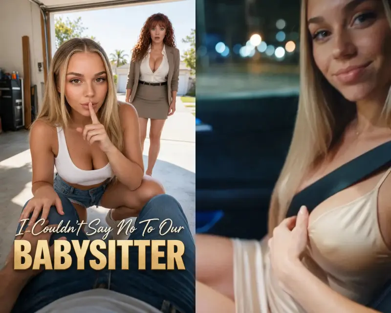 I Couldn't Say No to Our Babysitter – Candy AI NSFW short: poster and episode 1