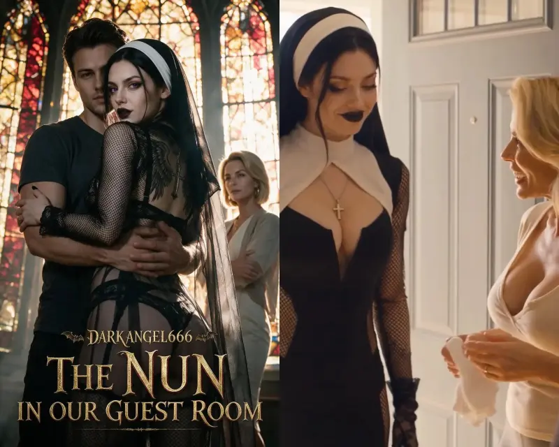 The Nun in Our Guest Room – Candy AI NSFW short: poster and episode 1