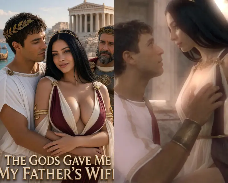 The Gods Gave Me My Father's Wife – Candy AI NSFW short: poster and episode 1