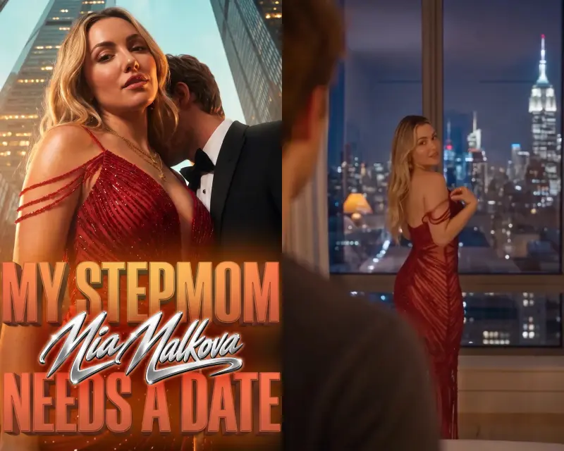 My Stepmom Mia Malkova Needs a Date – Candy AI NSFW short: poster and episode 1