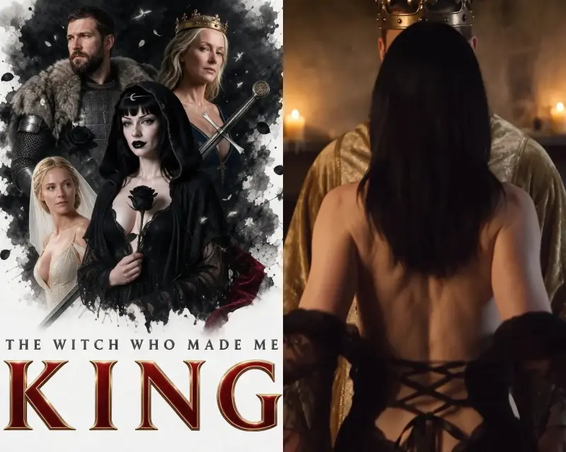 The Witch Who Made Me King – Candy AI NSFW short: poster and episode 1