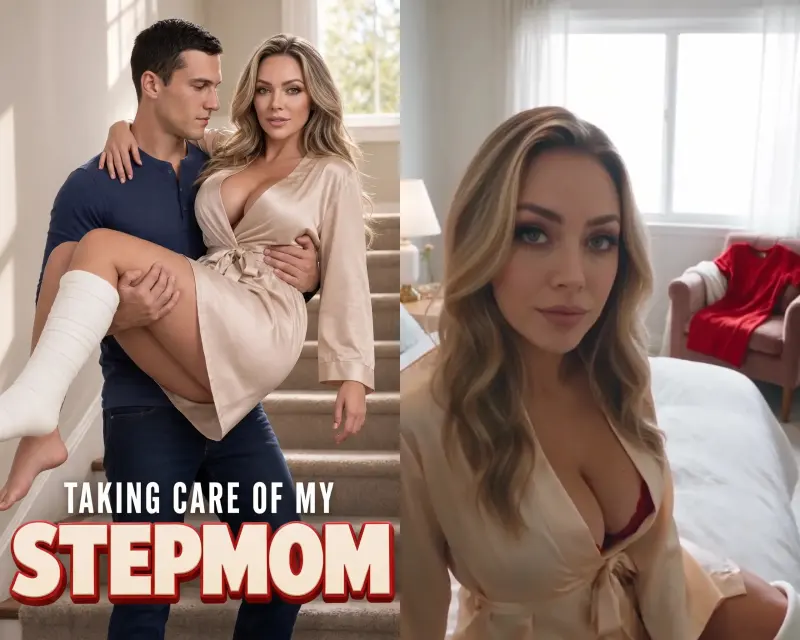 Taking Care of My Stepmom – Candy AI NSFW short: poster and episode 1