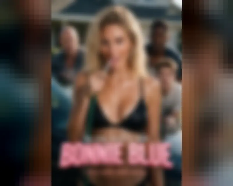 My Stepsister is Back – Bonnie Blue – Candy AI NSFW short, blurred poster