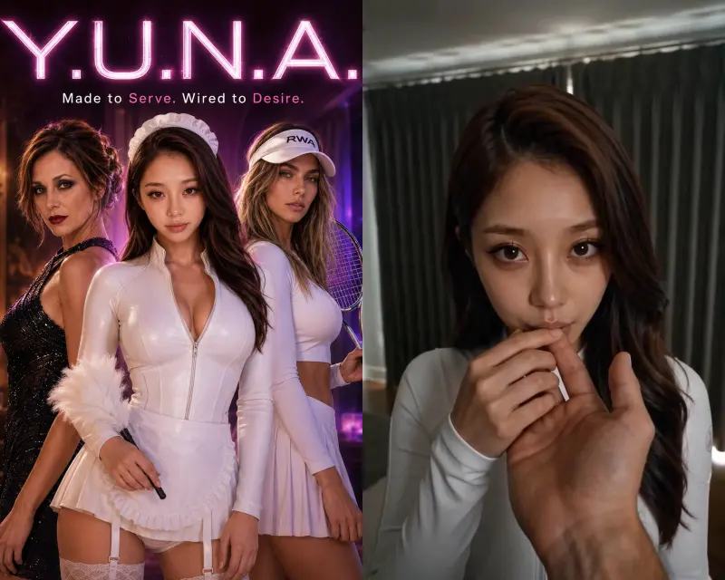 Y.U.N.A – Candy AI NSFW short: poster and episode 1